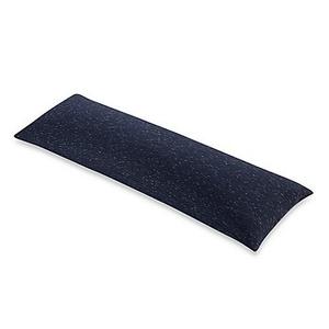 Speckled Jersey Body Pillowcase in Blue