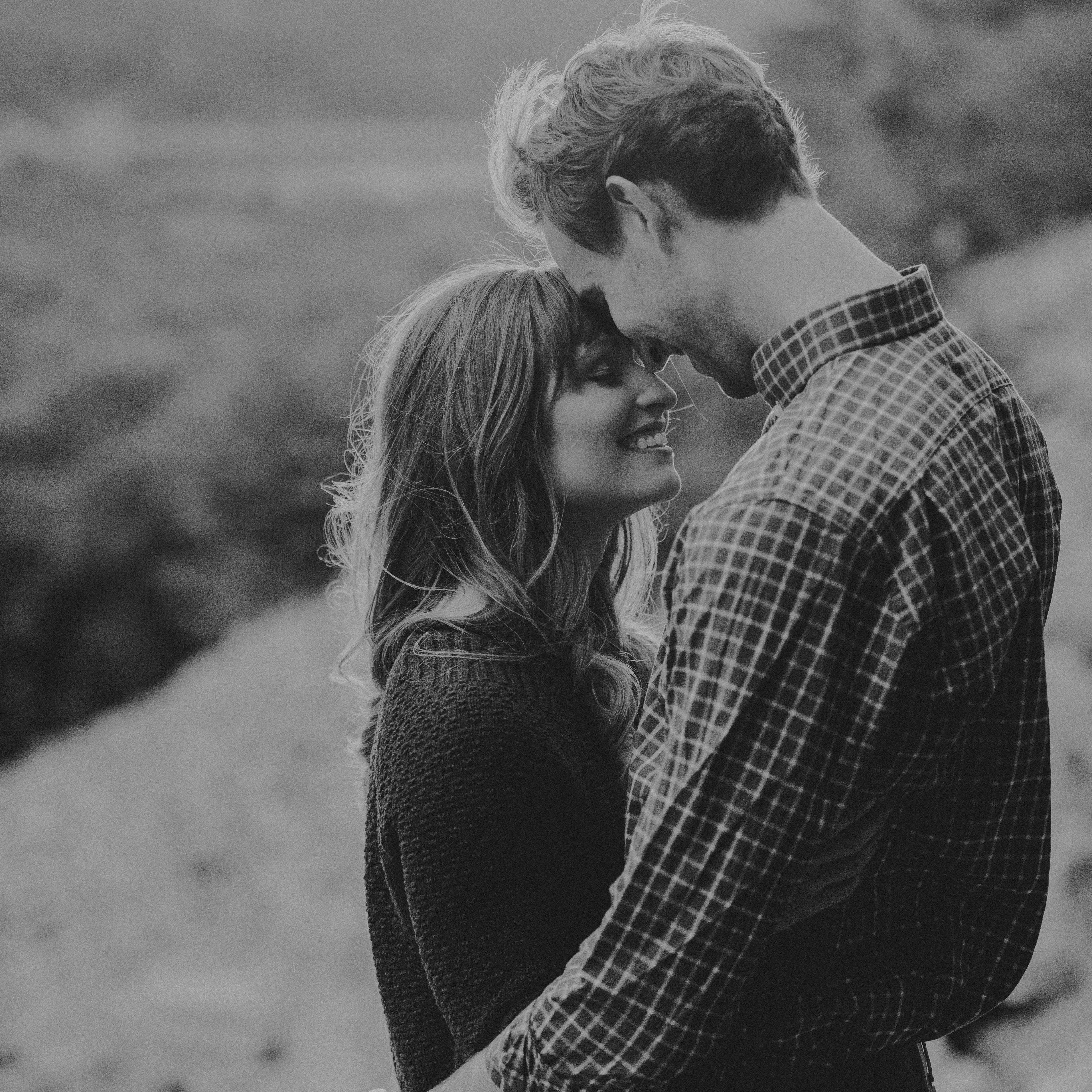 One of our engagement photos.