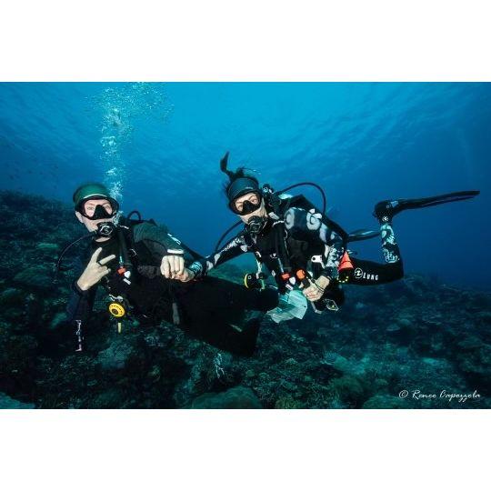 Scuba time in Indonesia.