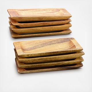 Appetizer Serving Tray, Set of 8