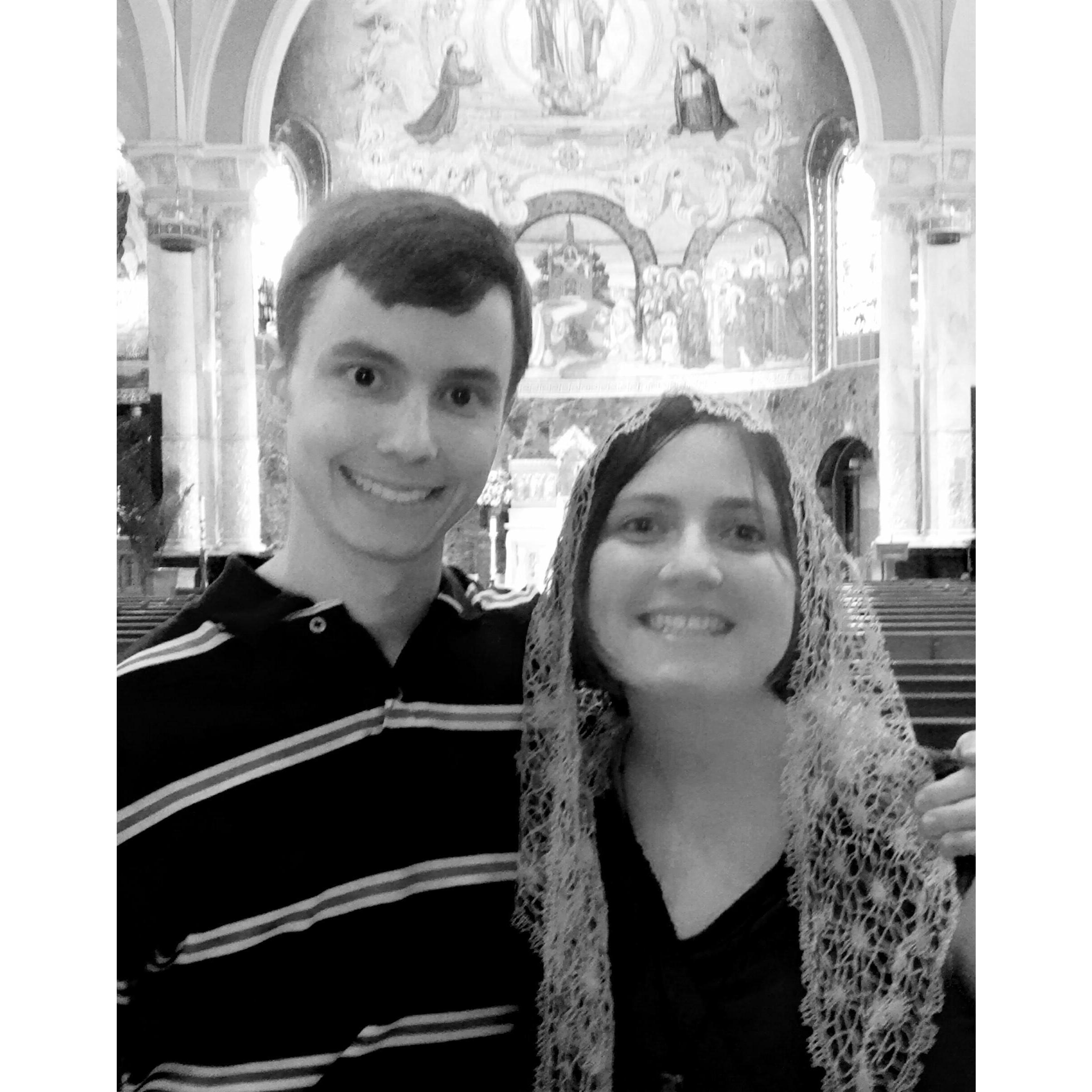 At St. Francis in NYC!