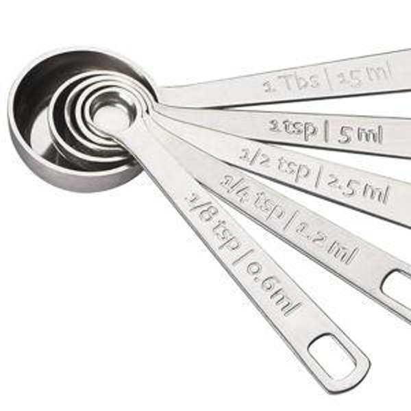 Le Creuset Stainless Steel Measuring Spoons, Set of 5