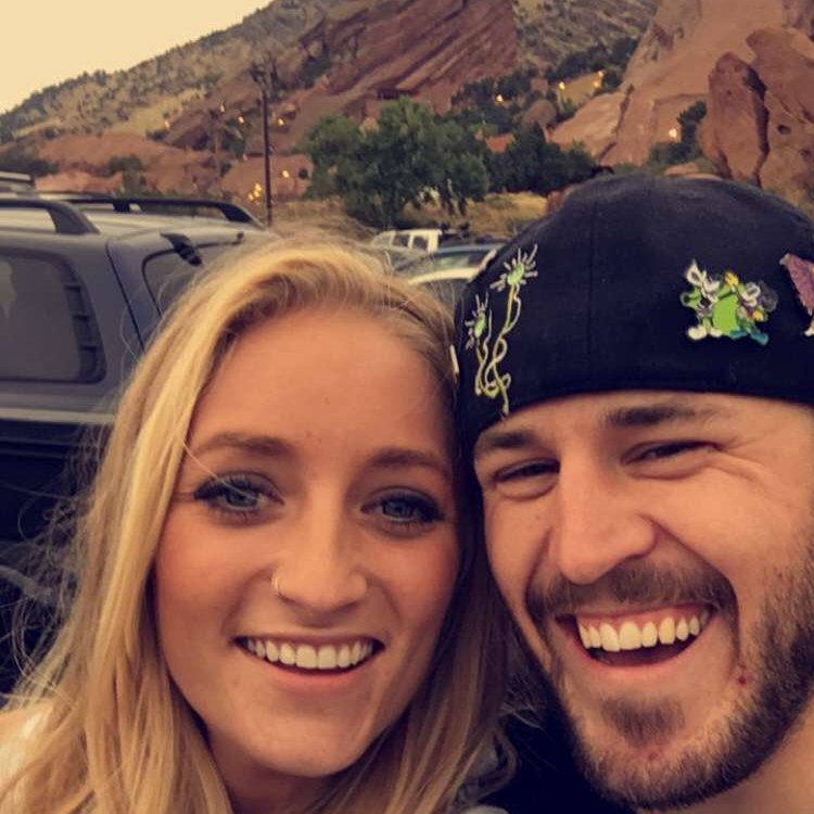 Pre-gaming red rocks lot