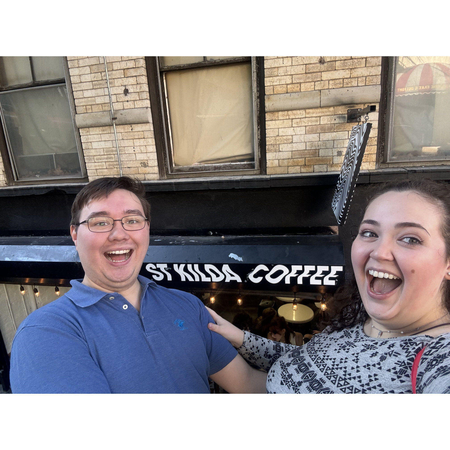 This is where we had our first date! We spent 6 hours in this cafe, and it felt like minutes!