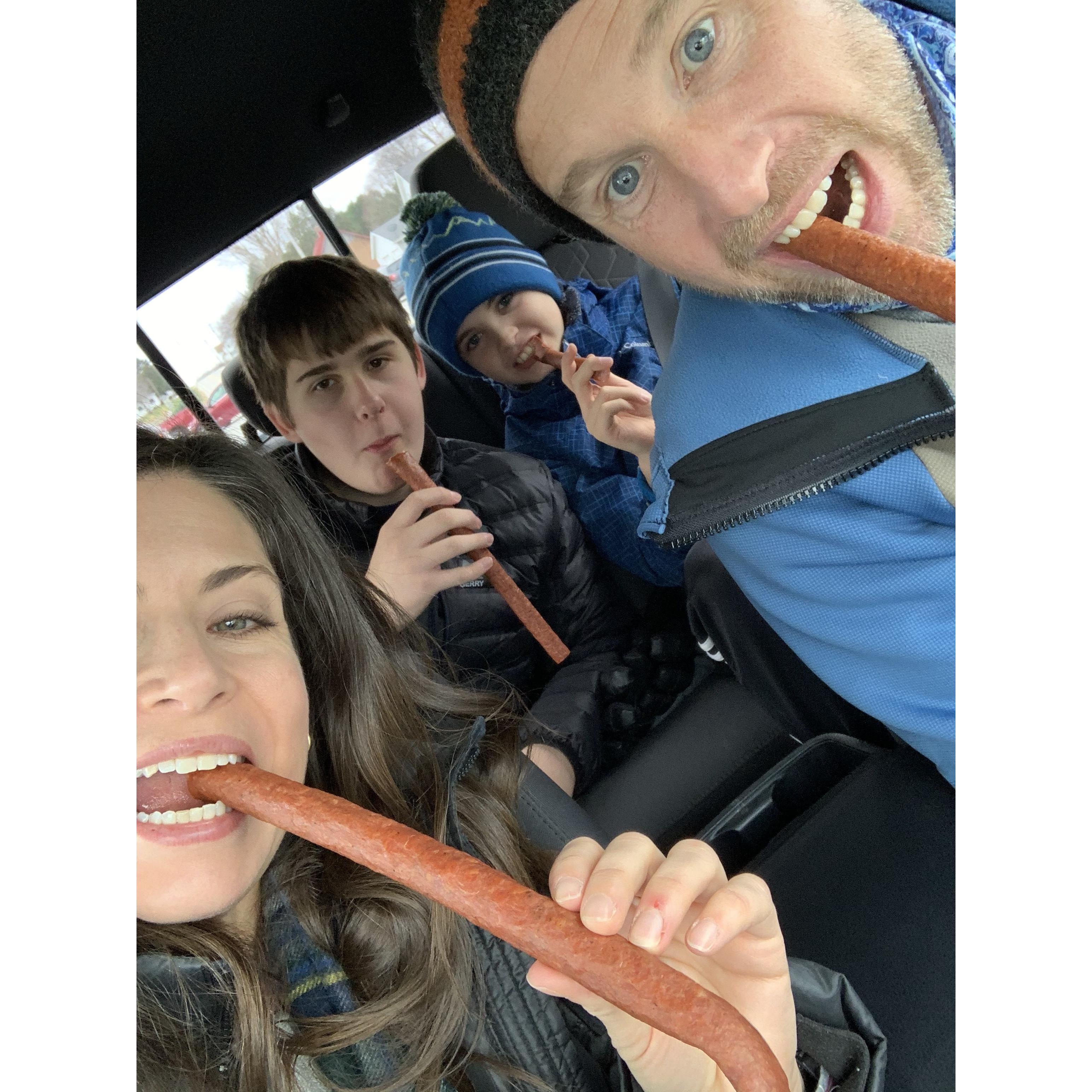 A family of goofballs!