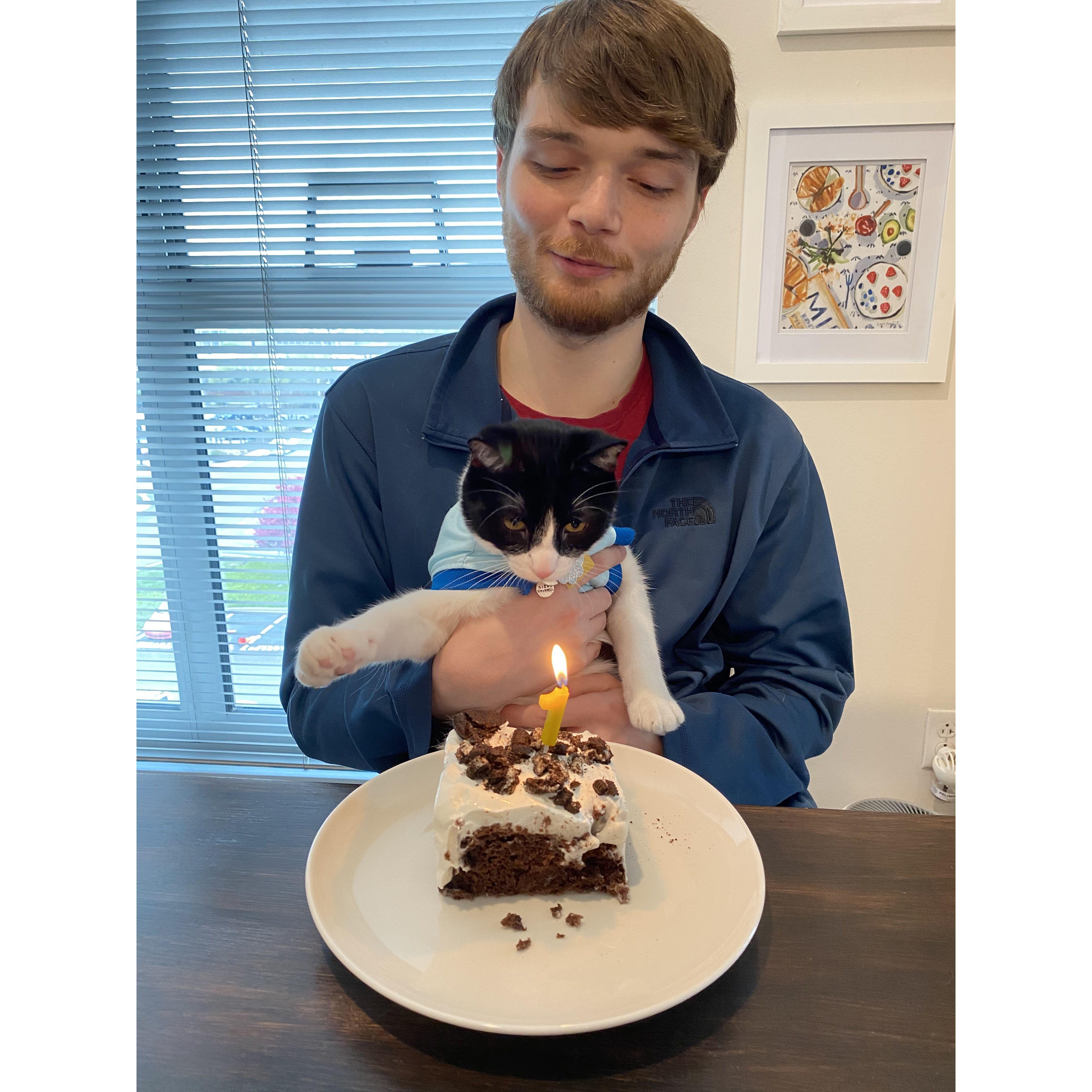 Gus's 1st birthday