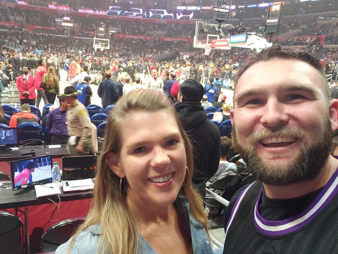 Our second date, the night after our first date!