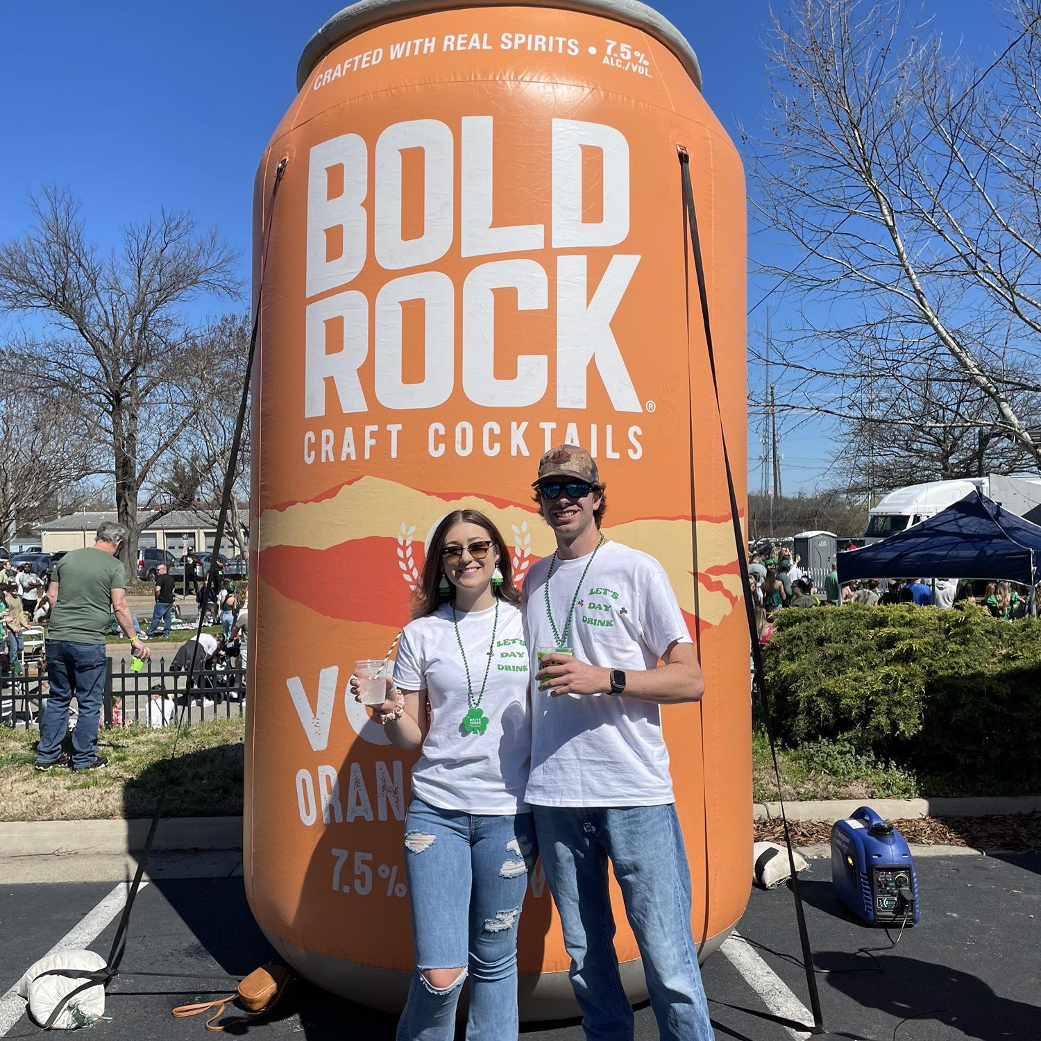 Wedding planning kept us inside for a long time, what better time to get back out than St. Patrickās day!
Our first Shamrock the Block together!
03.16.2024
