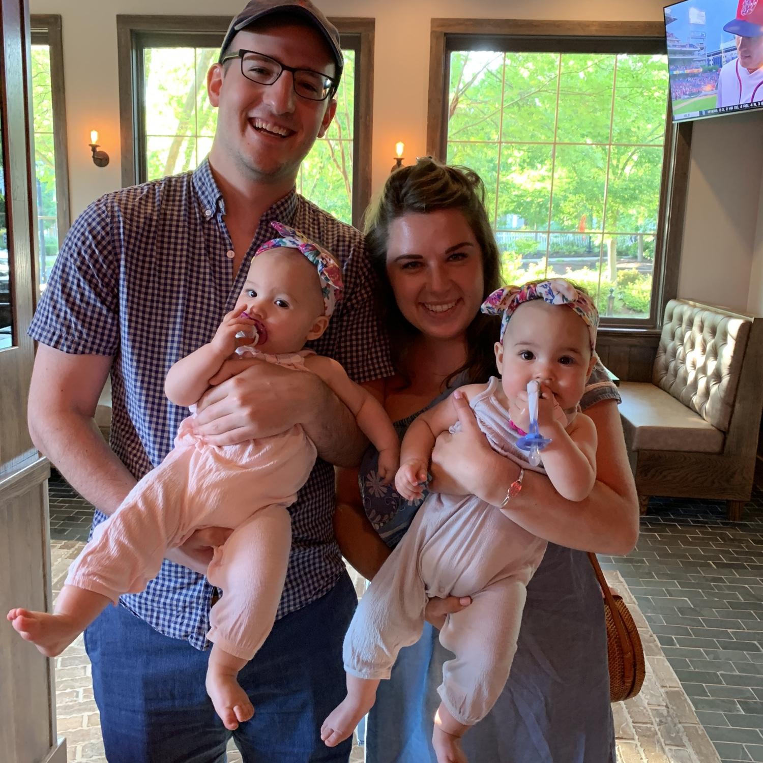 Visiting our favorite twins in South Carolina! Daughters of Daniel’s college friends Ionut & Kelsie. May 2019.