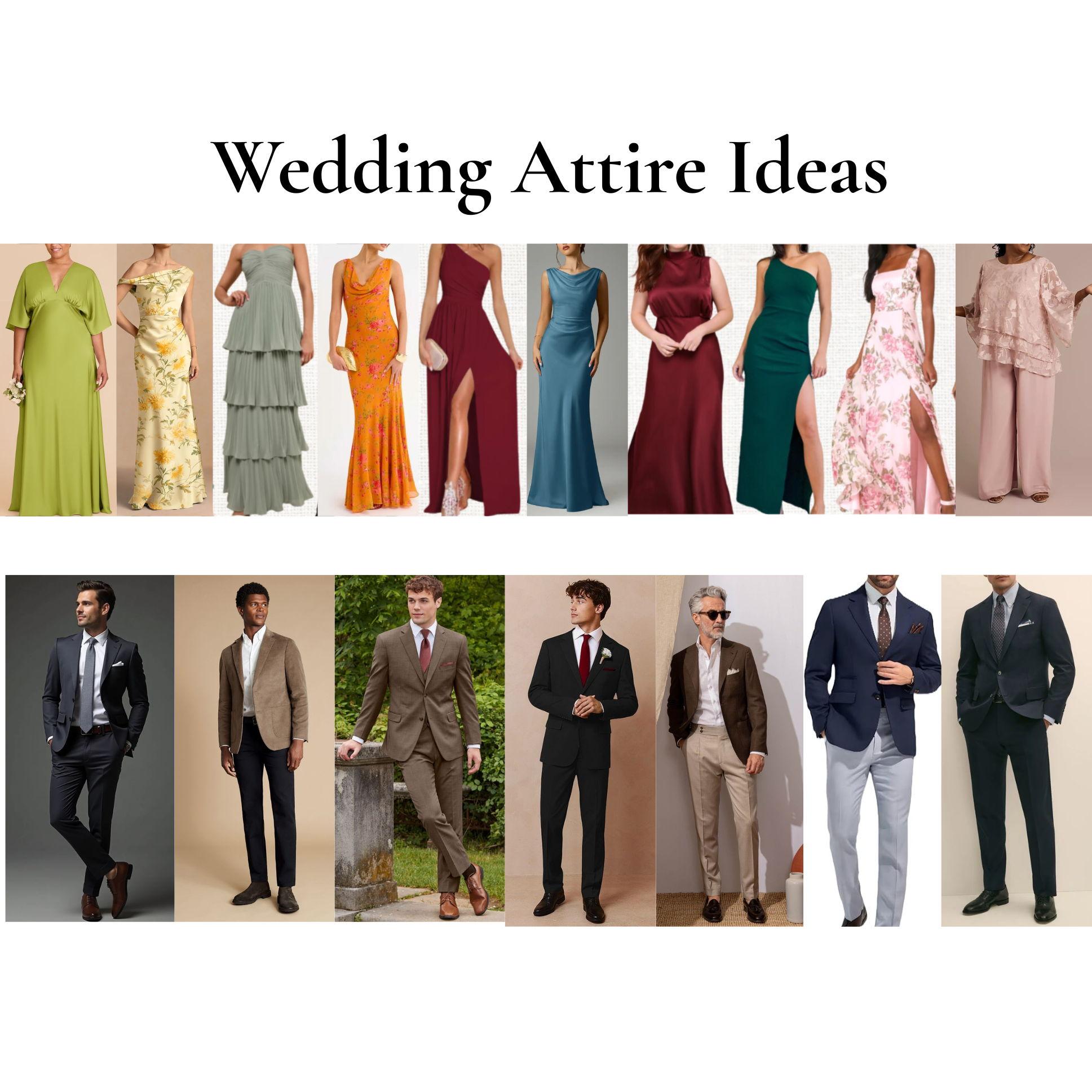 Please do not feel obligated to buy outfits identical to these, they are merely ideas.