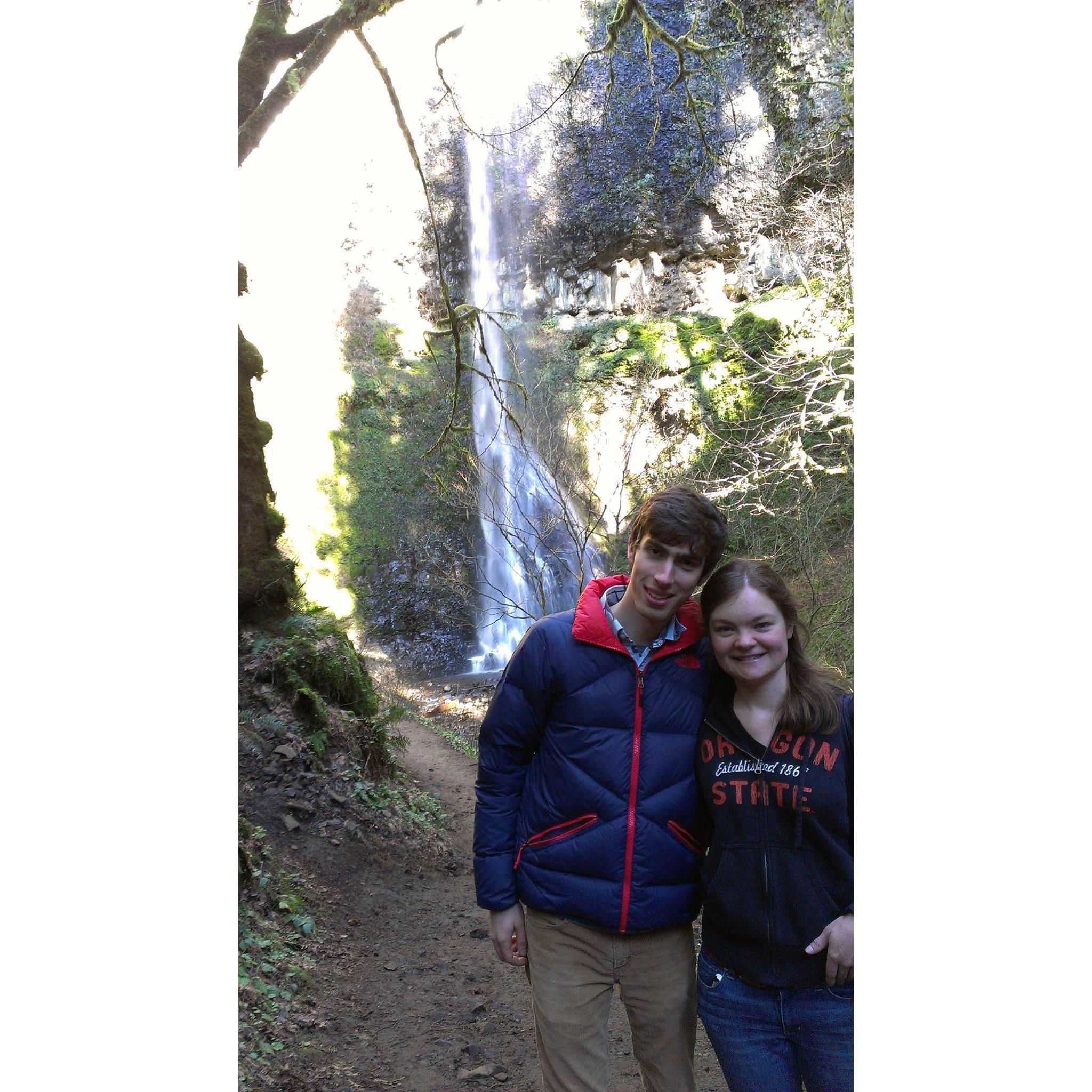 Hiking the Trail of 10 Falls...we made it through 6!