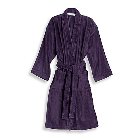 Wamsutta® Sheared Terry Large/Extra Large Kimono Bathrobe in Iris