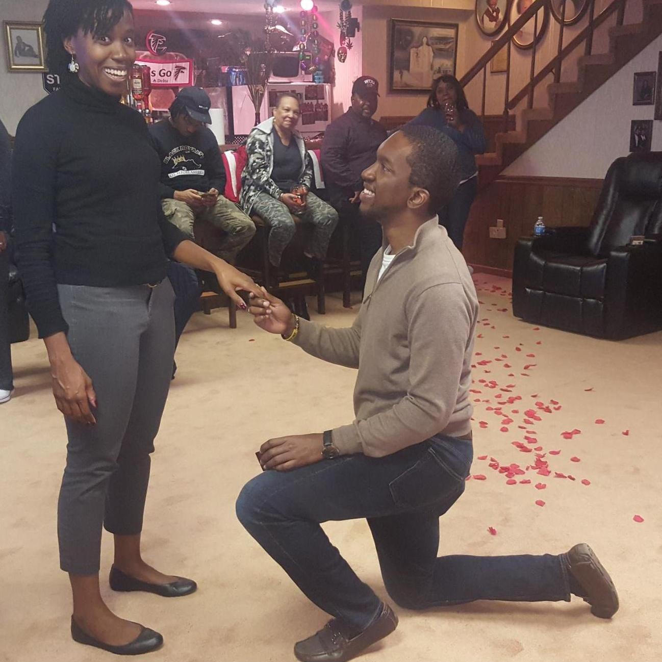 SHE SAID YES!