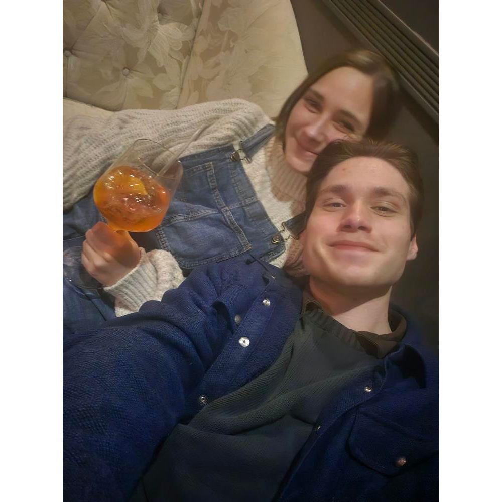us at the Library, one of our favorite bars in pgh