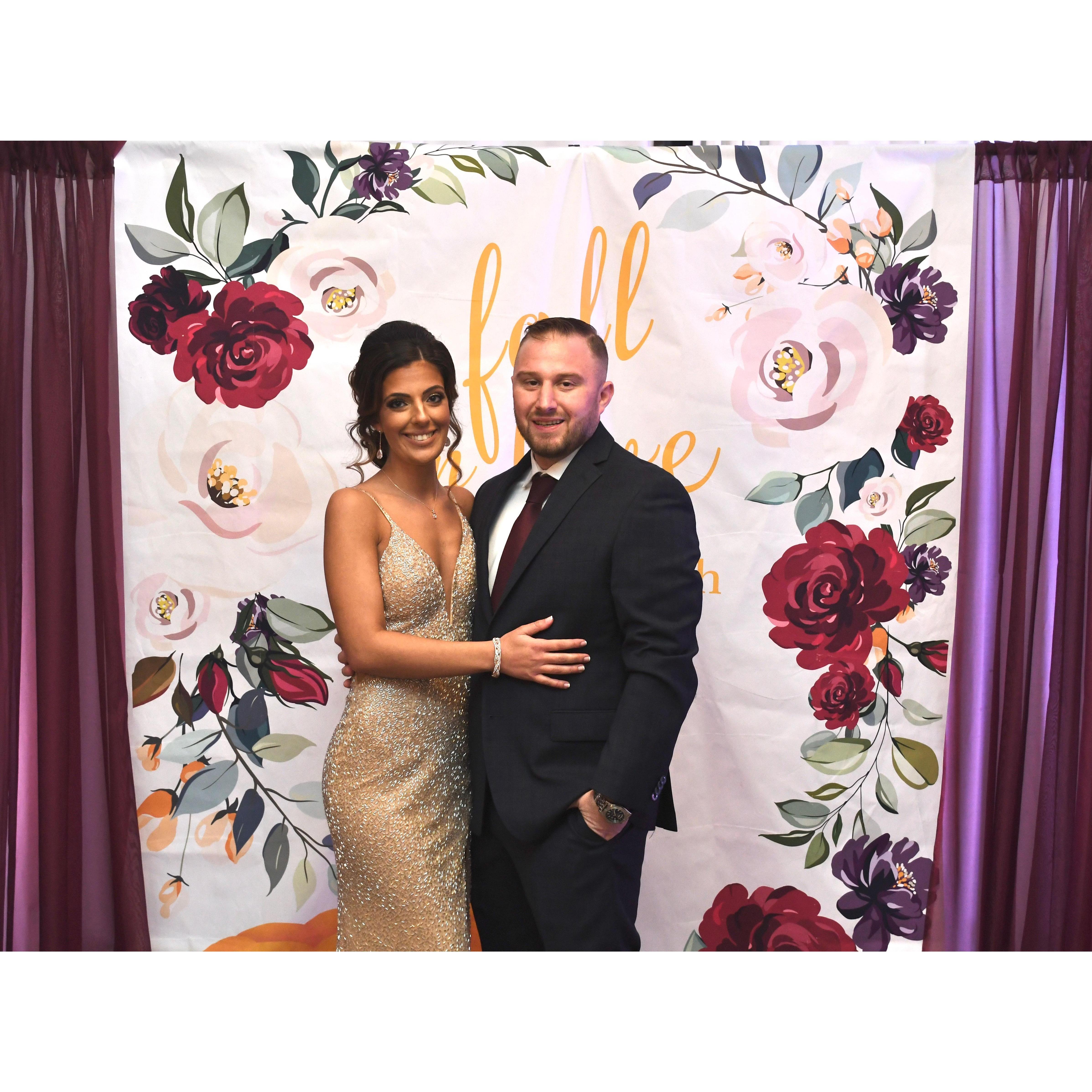 Celebrating our engagement. November 2019