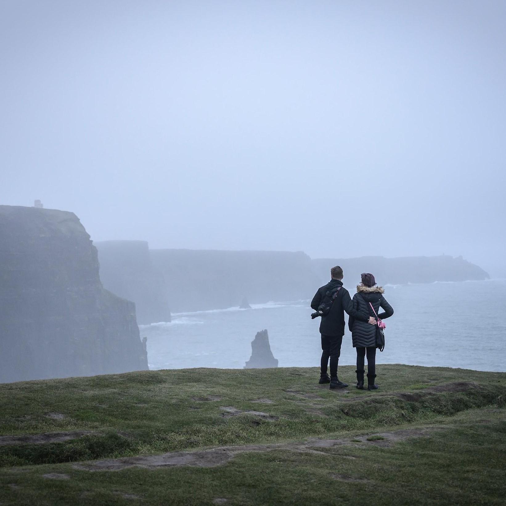 They arrived and admired the view, little did she know that everything was about to change...