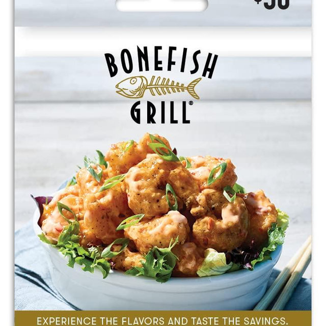 Bonefish Grill Restaurant $50