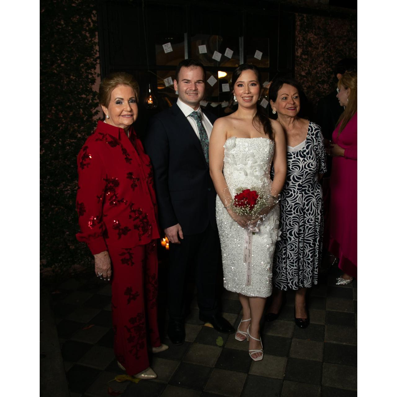 Beautiful picture with Ivan's grandmothers!
