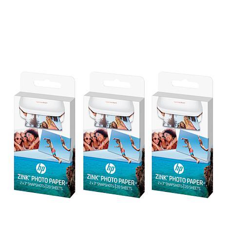 3-pack ZINK Photo Paper for HP Sprocket Photo Printers