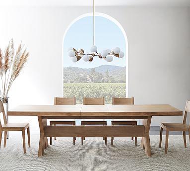 Modern Farmhouse Extending Dining Table