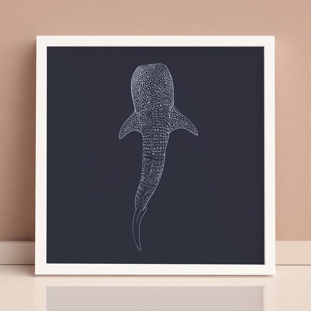 Whale Shark ~ Giclee Art Print of a Whale Shark ~ High Quality Fine Art/Giclée Print, hand drawn in a pointillism style