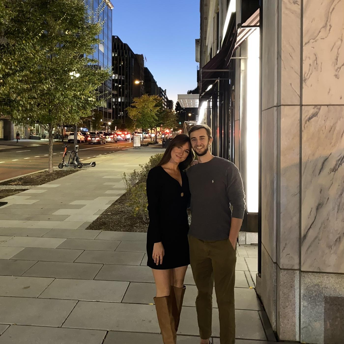Celebrating Frank's birthday in DC