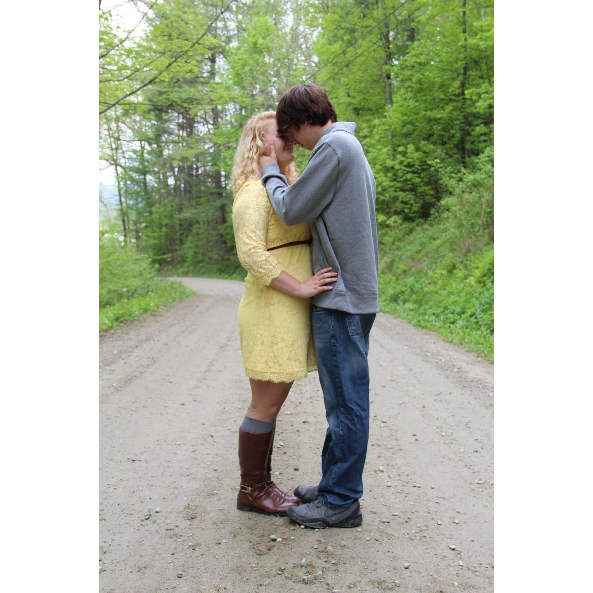 First photoshoot together