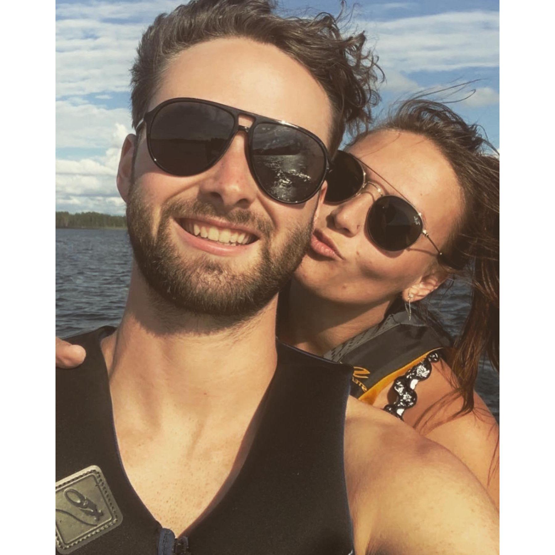 Boating in Wisconsin, one of our favorite things to do!