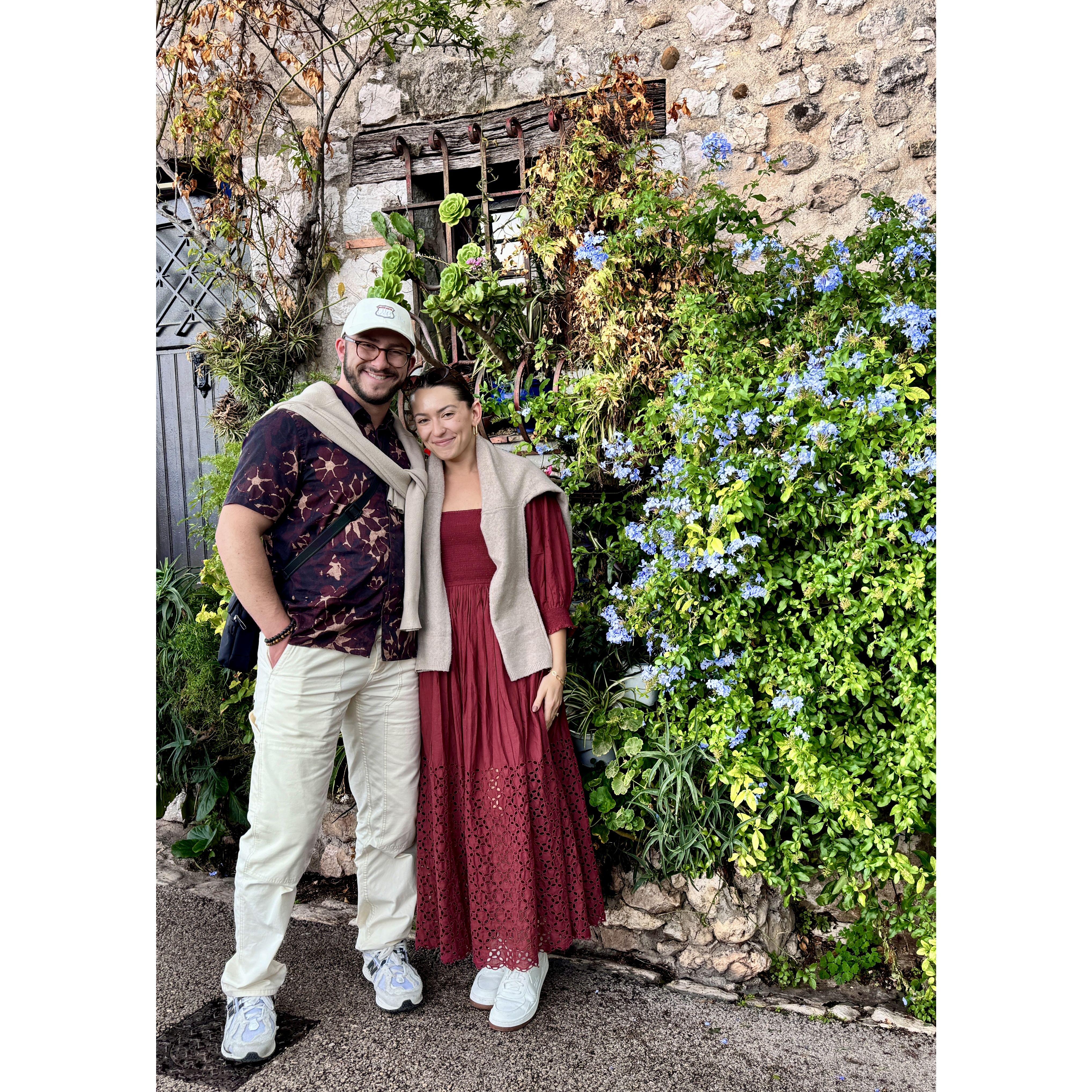 Exploring the streets of St. Paul de Vence, France, during our trip to Europe in 2024
