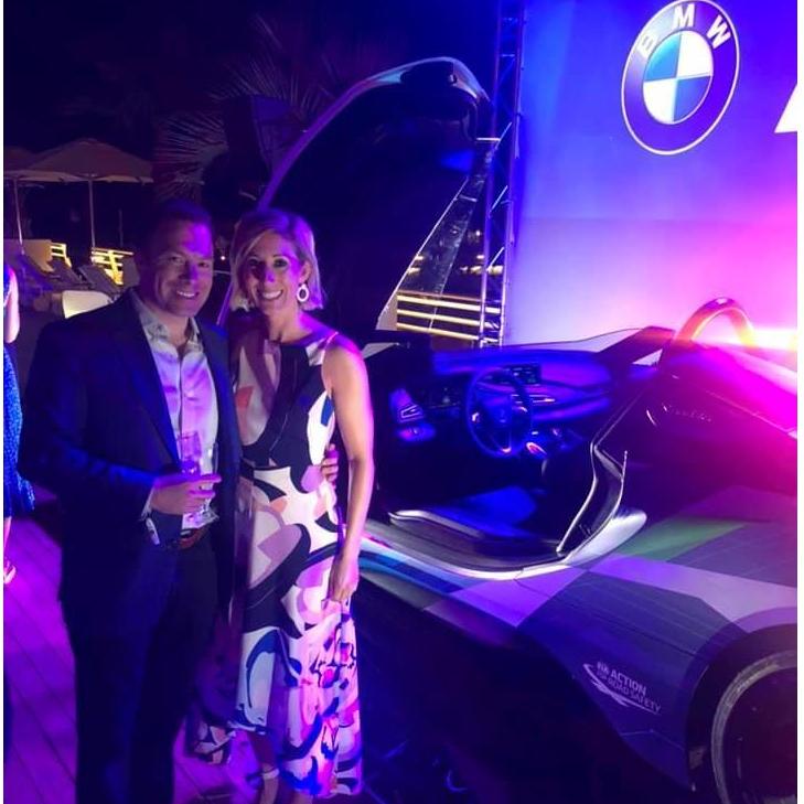 BMW i Motorsports launch party in Monaco.