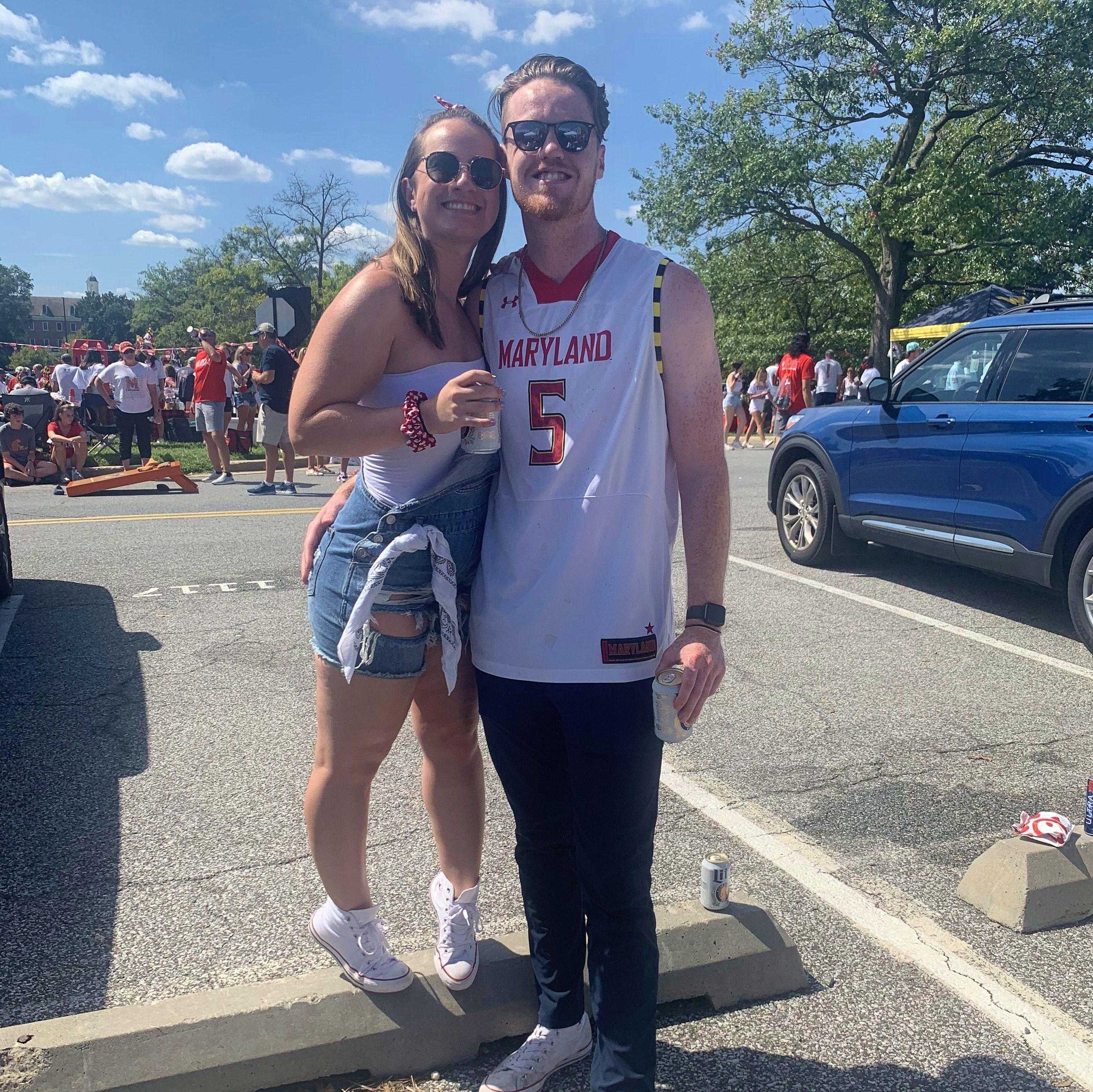 Back where it all began, at a Terps' tailgate