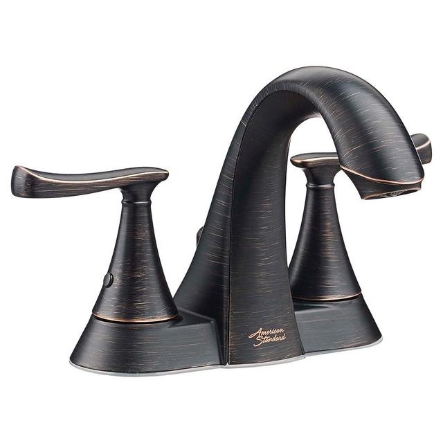 American Standard 7413201.278, Chatfield 4-Inch Centerset 2-Handle Bathroom Faucet 1.2 GPM, Legacy (Oil Rubbed) Bronze