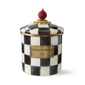 MacKenzie-Childs Courtly Check Canister, Small