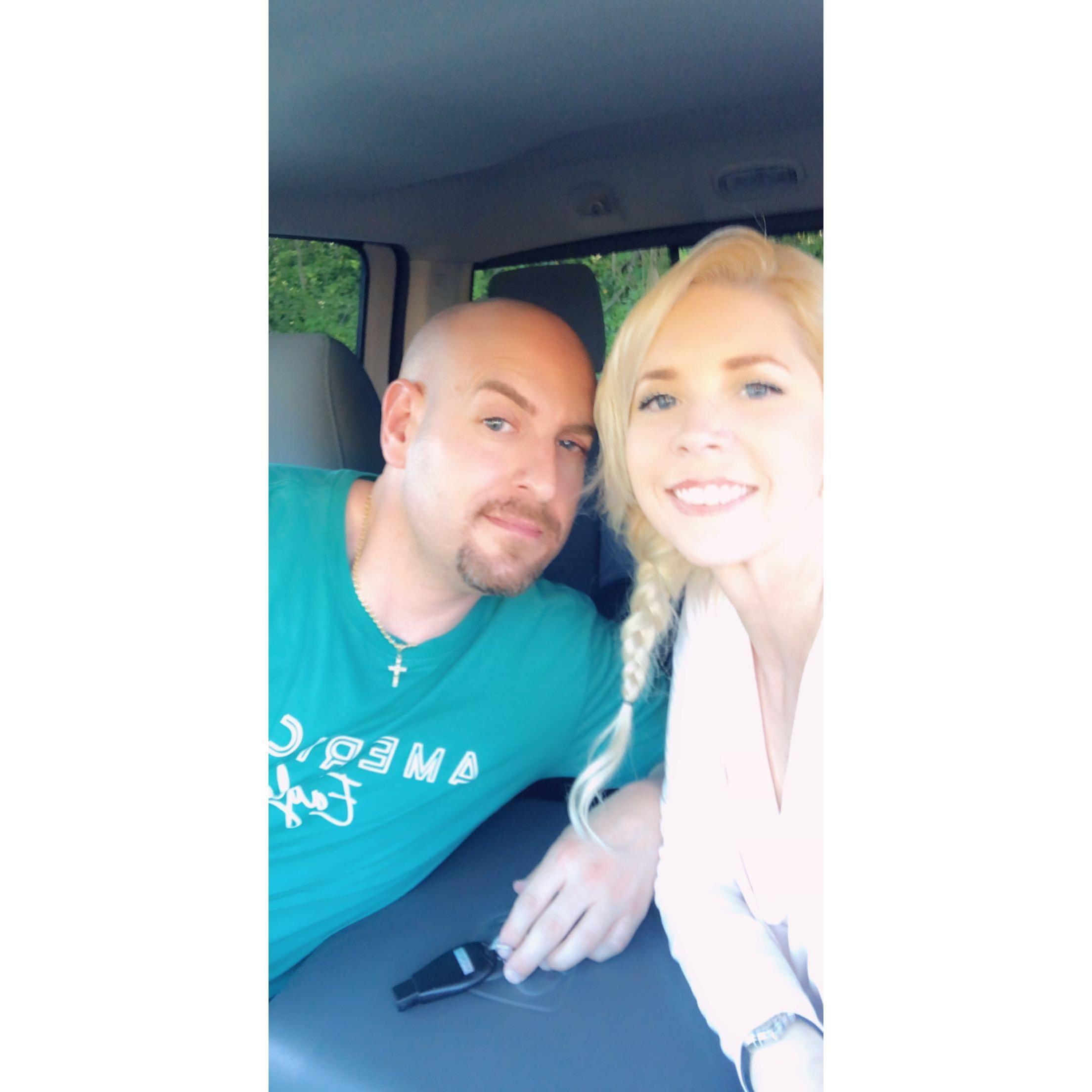 Our very first picture that we ever took together ❤️