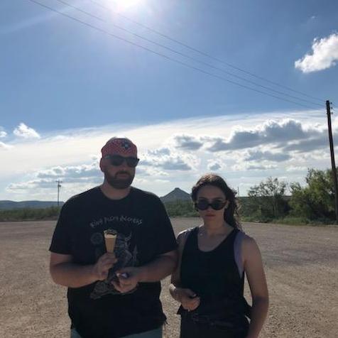 Mohave Desert Ice Cream break, 2019