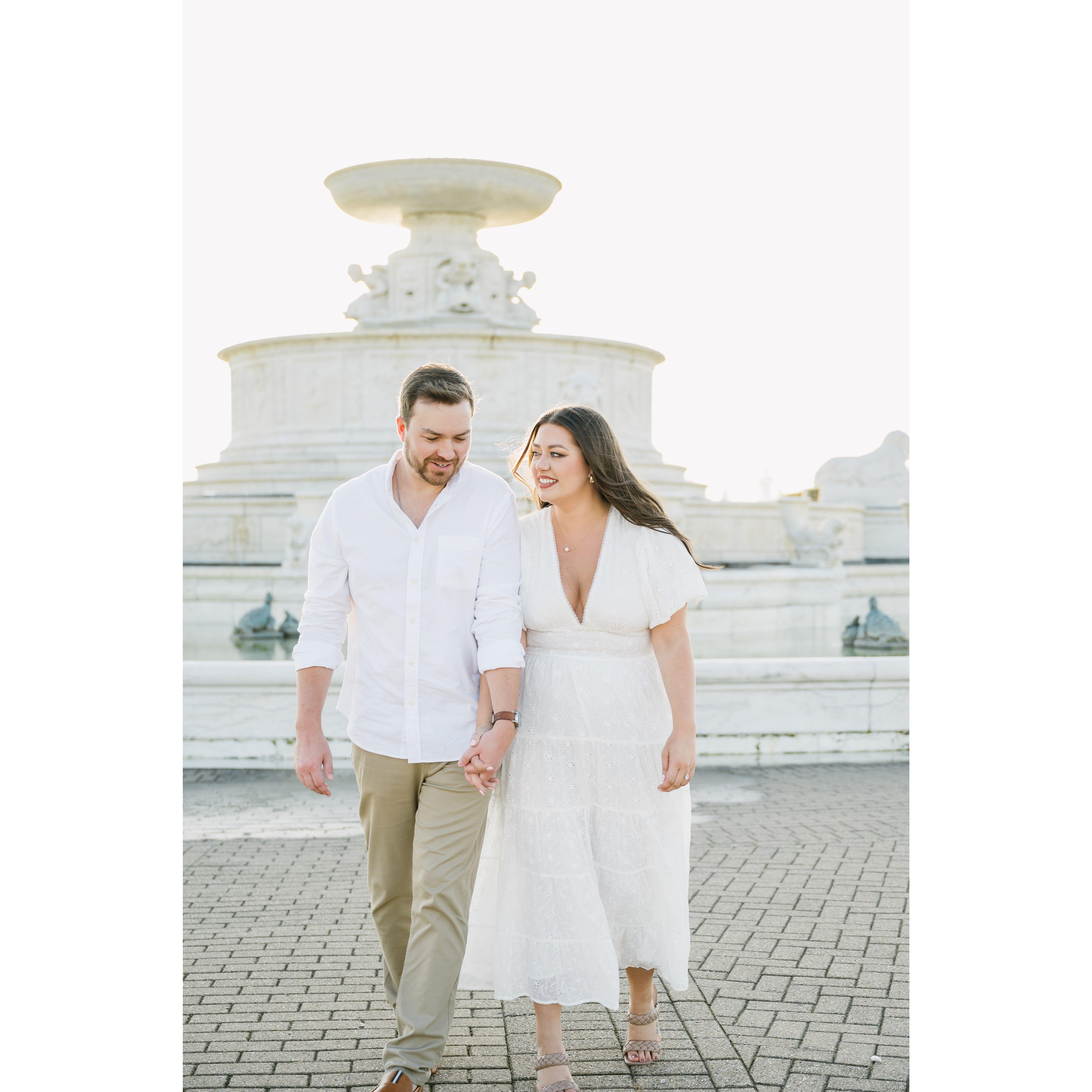 Engagement photos, October 2023