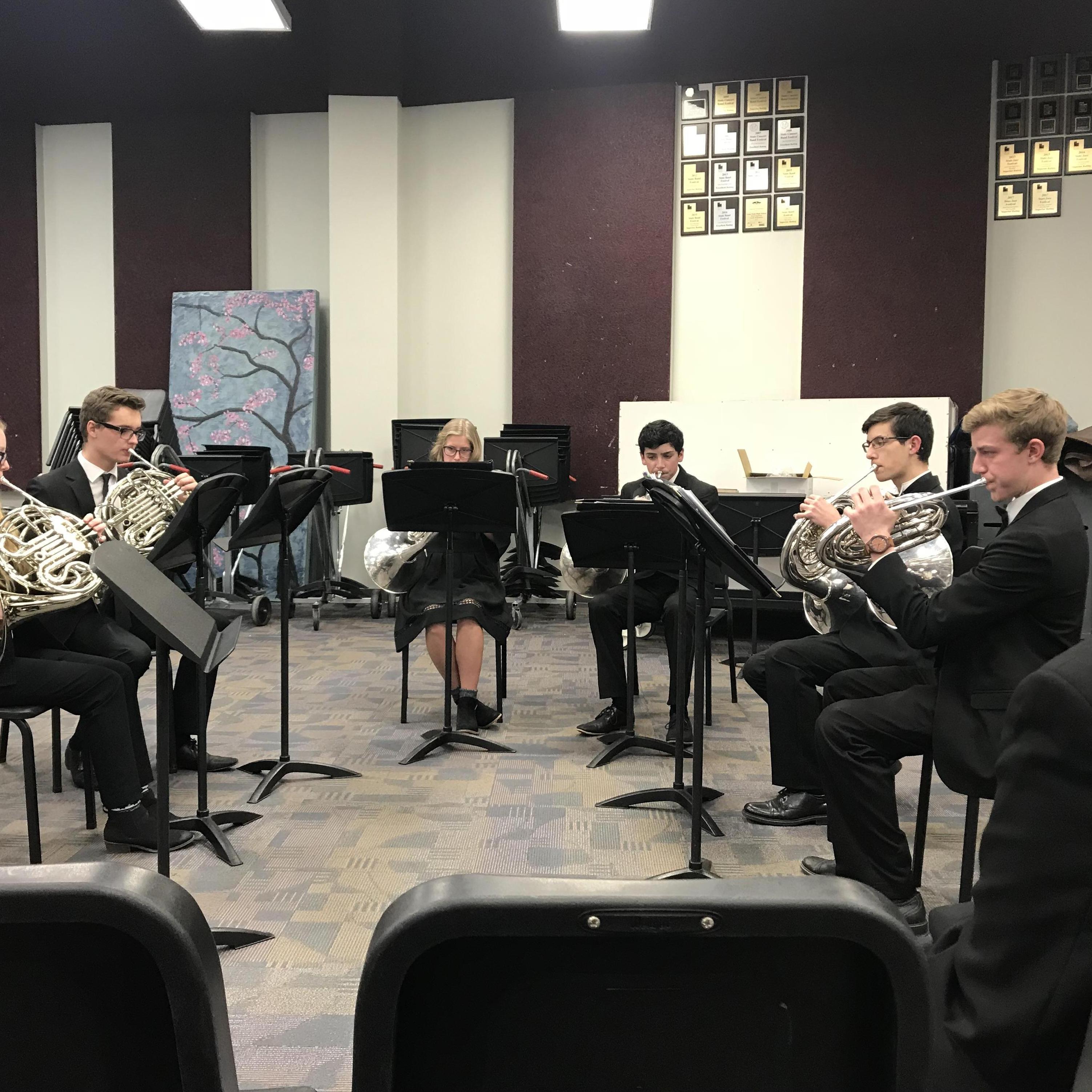 French Horn Ensemble — February 2018