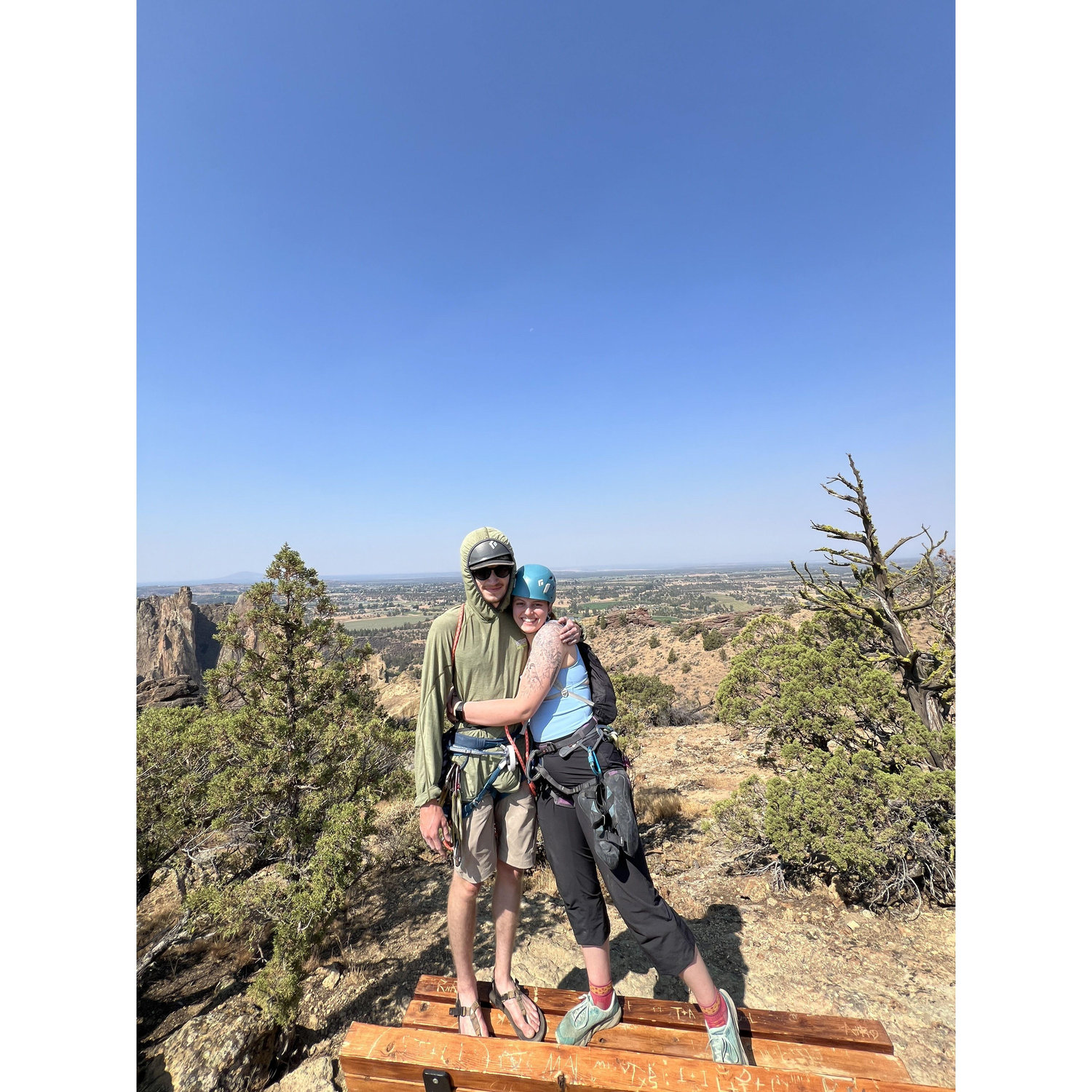 Summit of Smith Rocks, July 2024