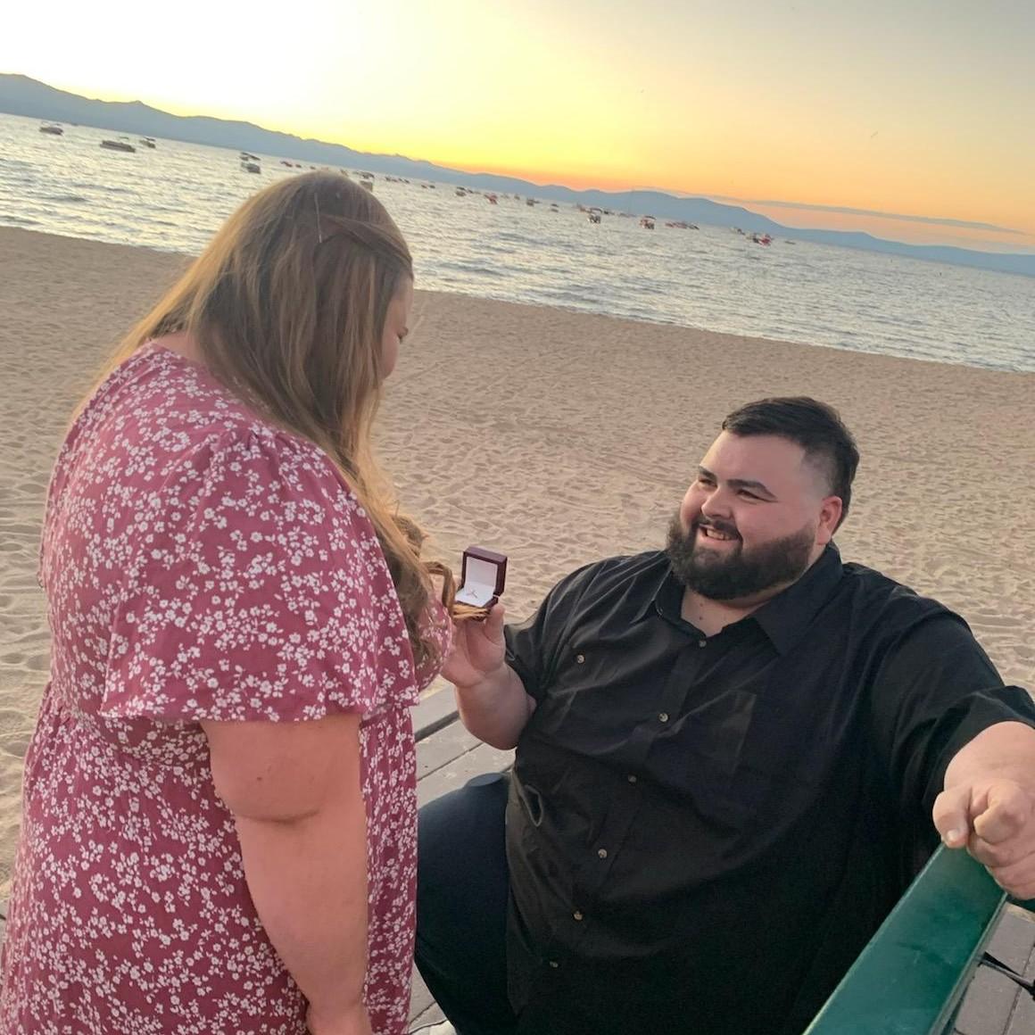 To say Peter kept this moment a surprise is a HUGE understatement.