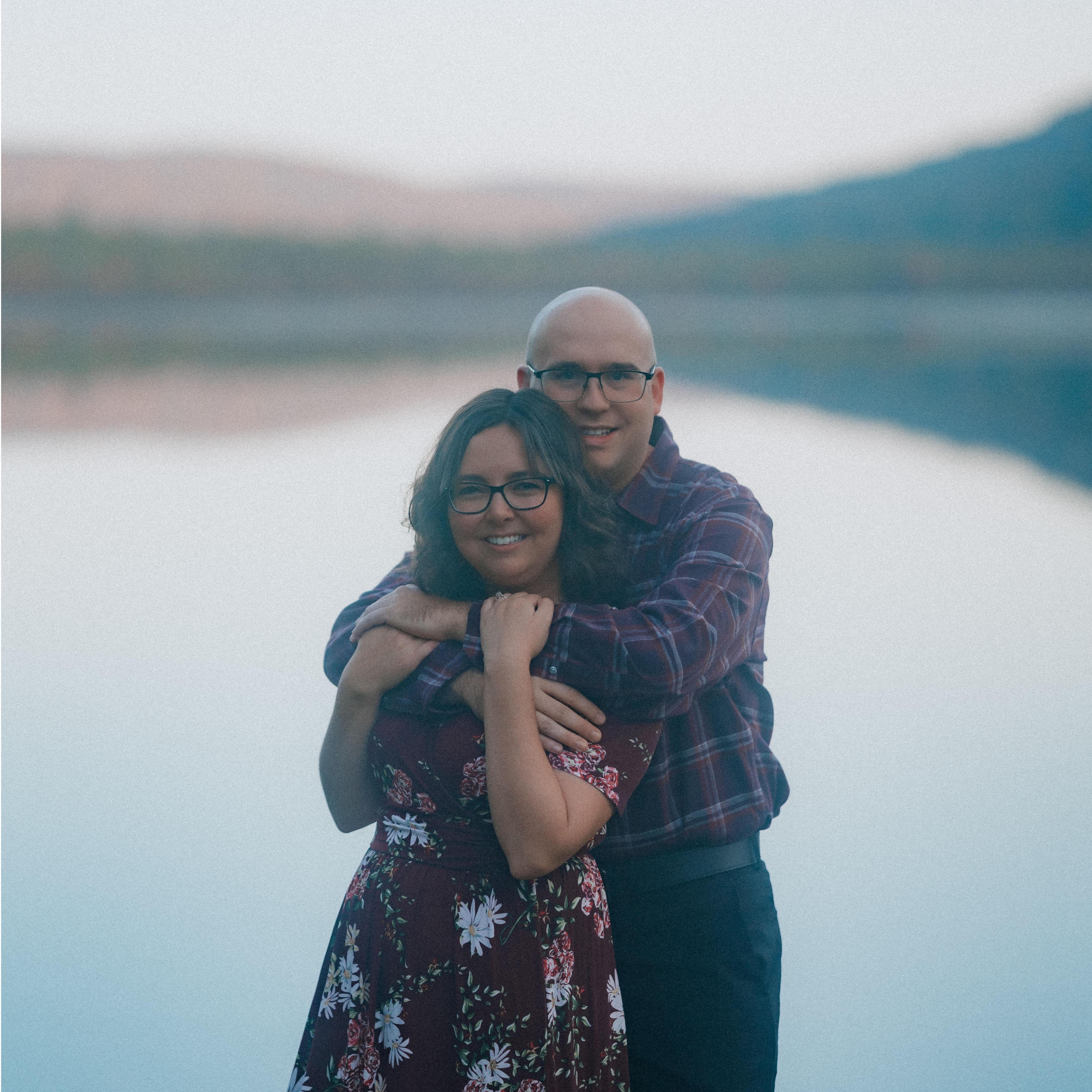 Labrador Hollow Unique Area. October 2023. Engagement photo session with Kat and Corey.