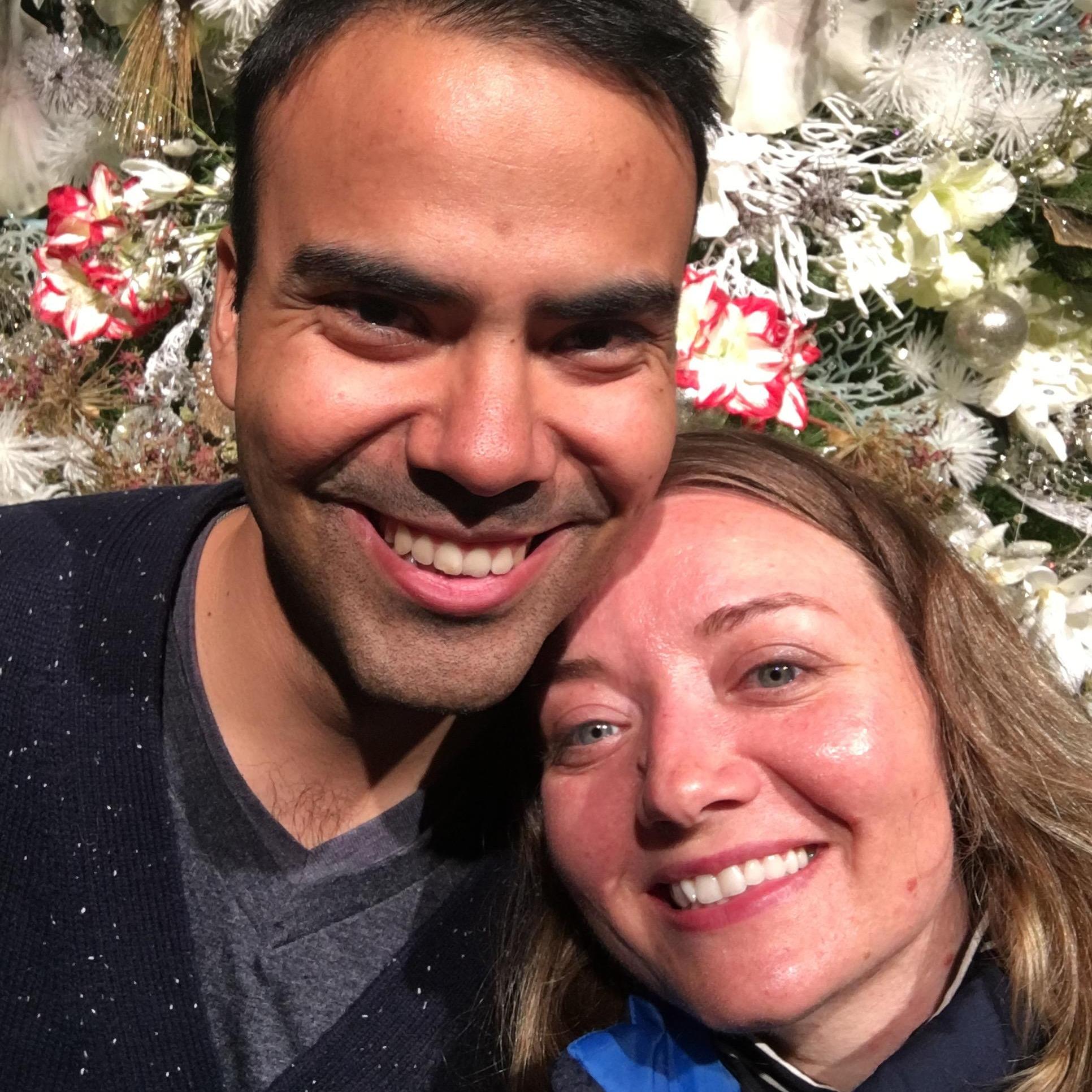 Christmas in Richmond, Virginia.