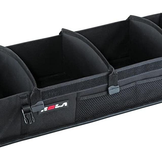 Rola 59001 M.O.V.E. Rigid-Base Trunk Organizer, Customizable Storage, Removable (Black)