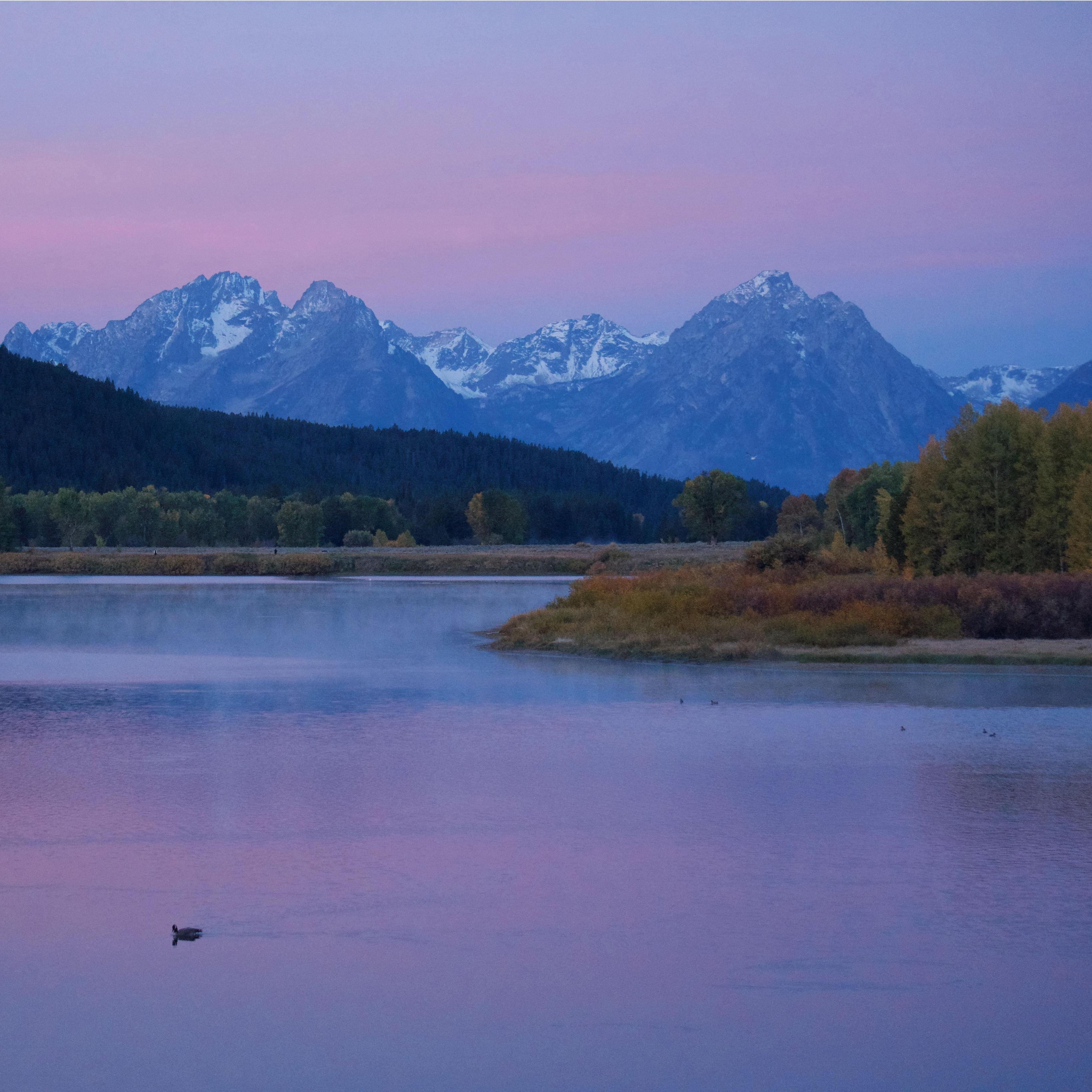 Sunrise at Oxbow Bend!