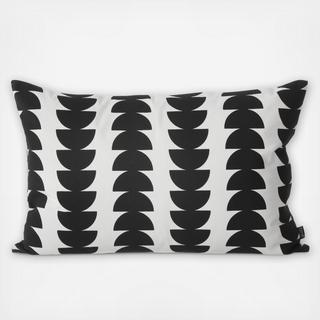 Canvas Organic Cotton Semicircle Cushion