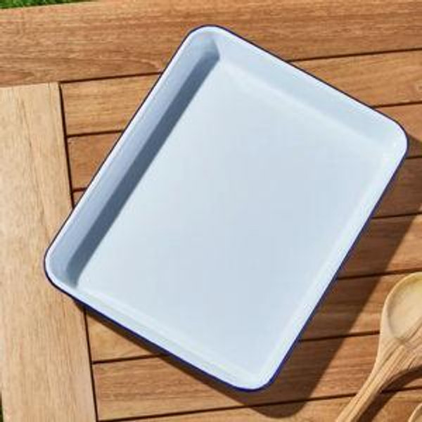 Small Enamel Burger Trays, Set of 4 - Food52