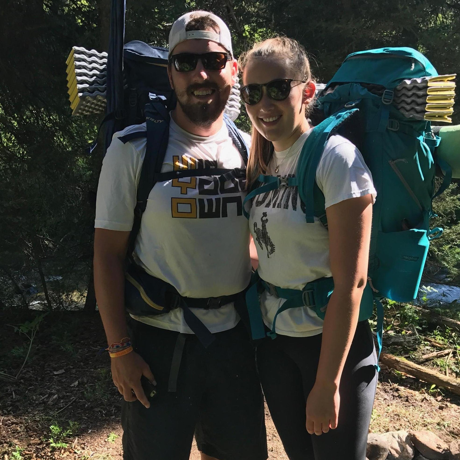 Backpacking - our favorite summer activity together