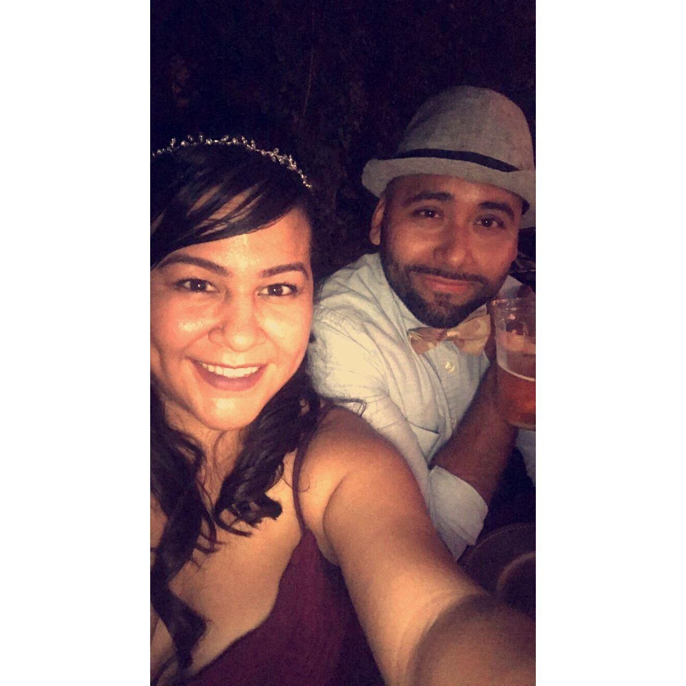 When Edgar was my plus one.
- October 2017
