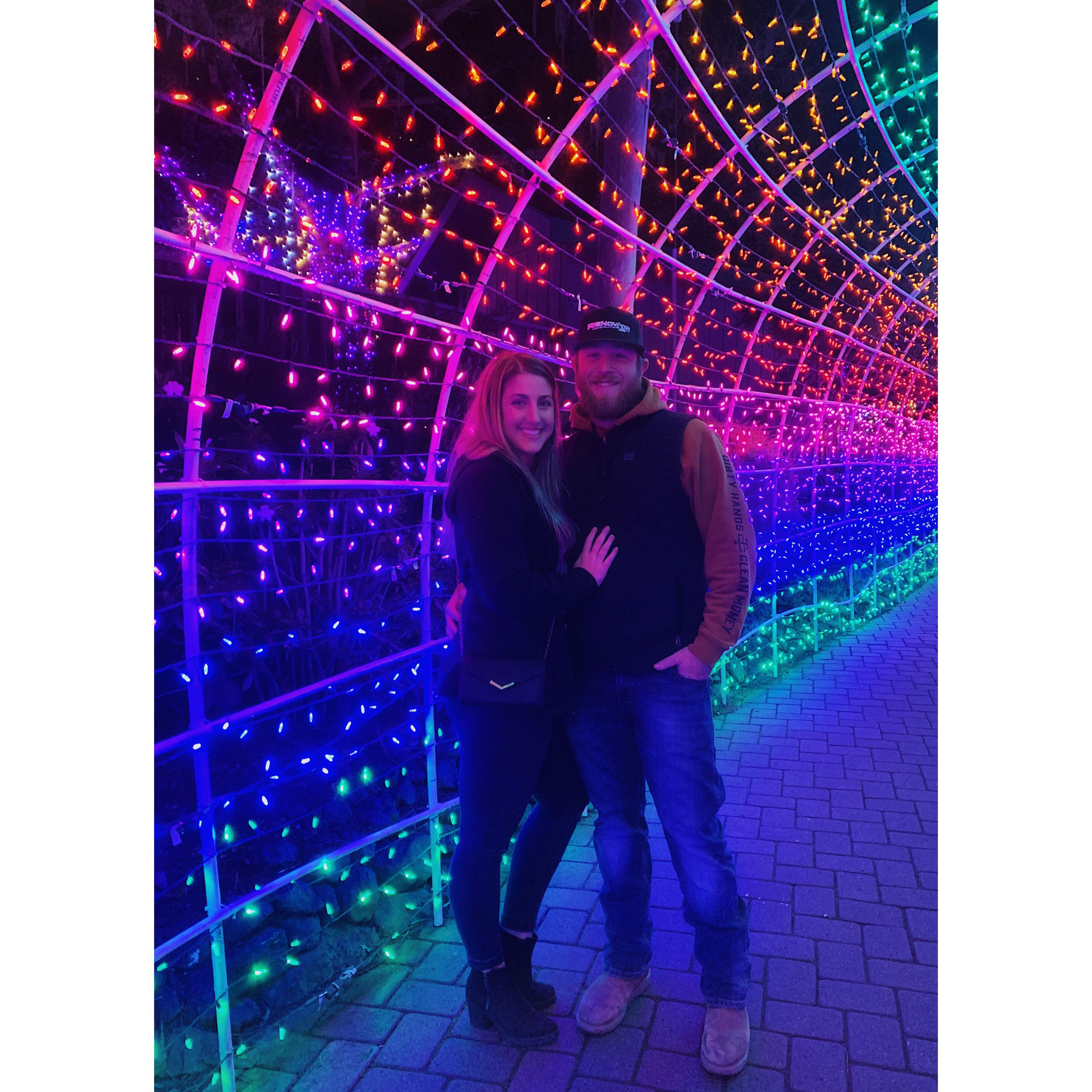 Our first Christmas together! Cambria, CA 2019