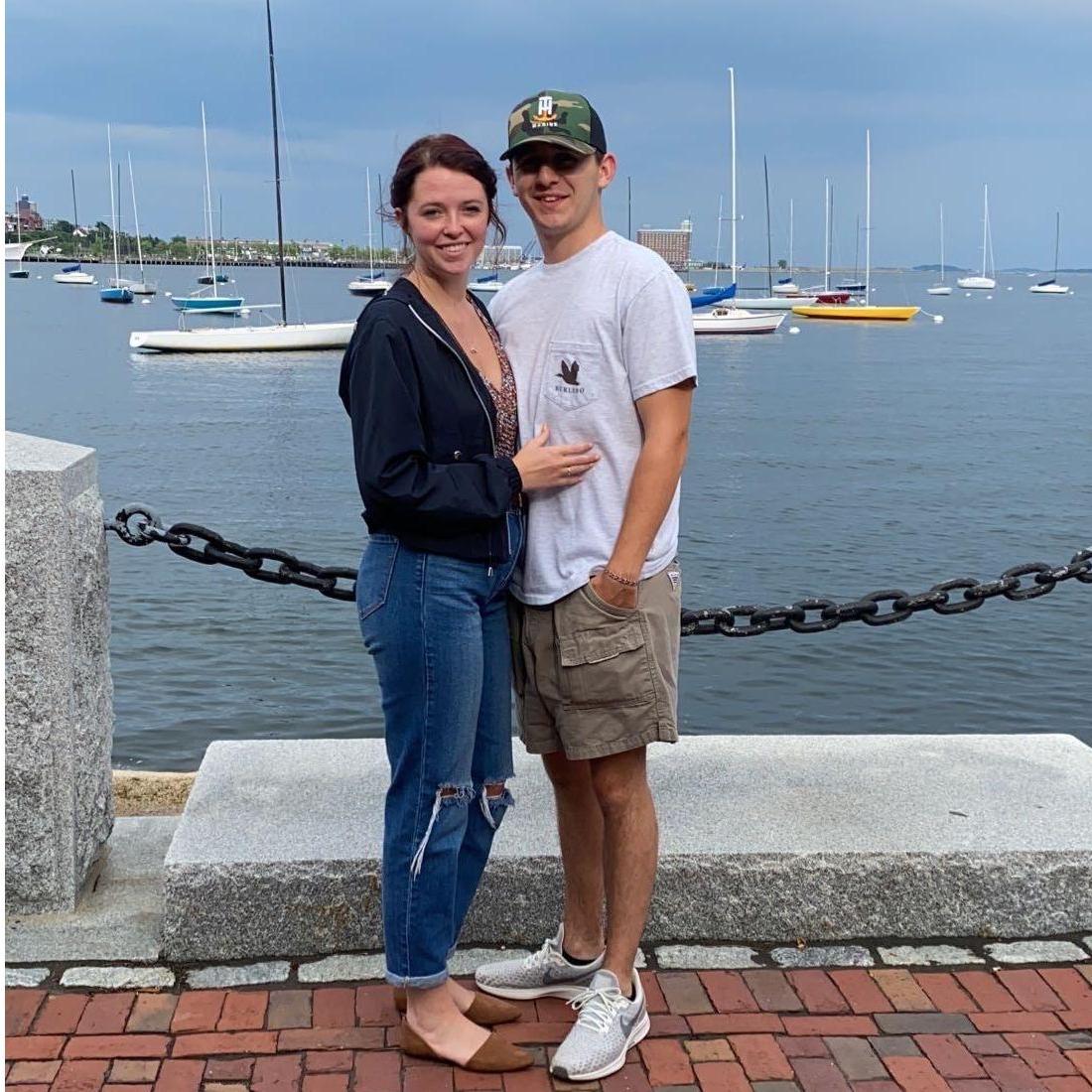 Pit stop in Boston before our flight home. June 2020.