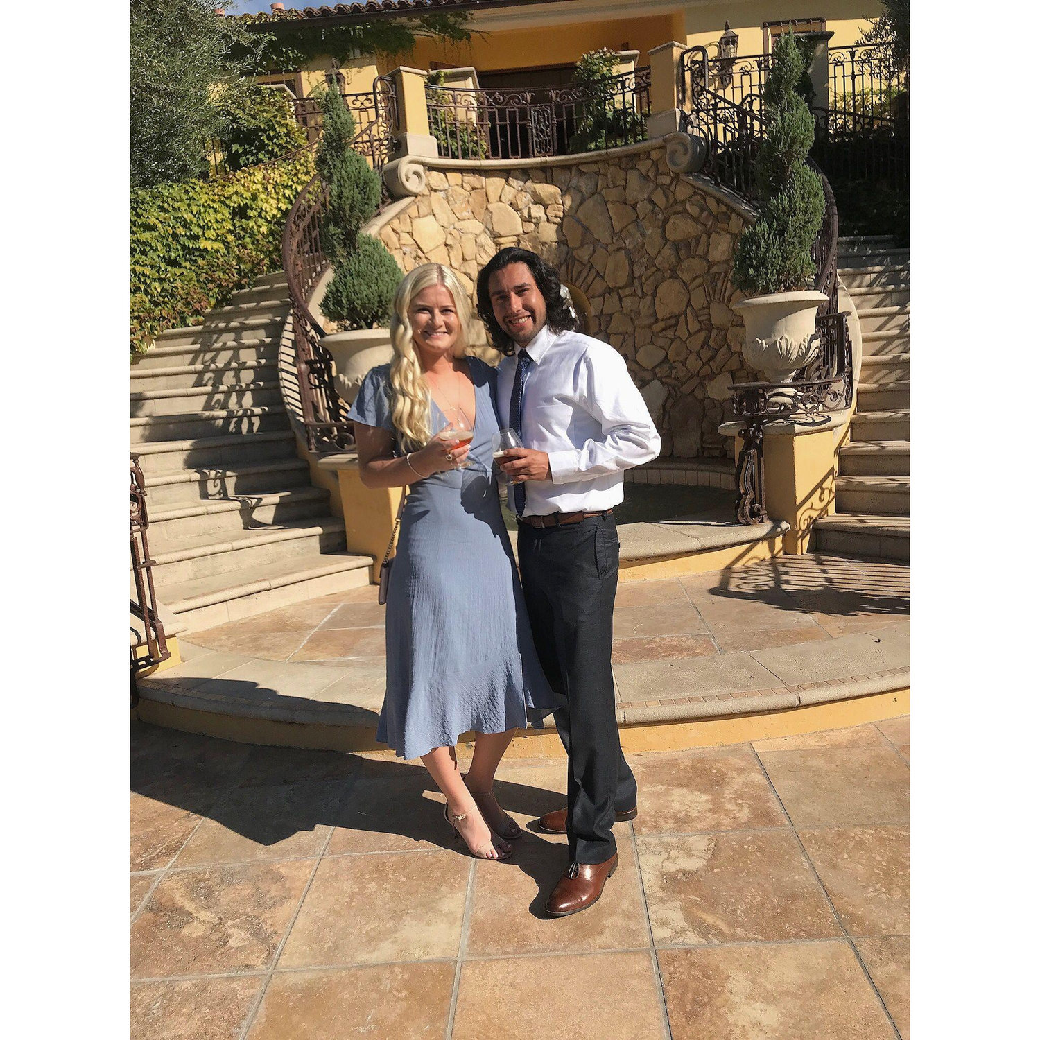 Our first wedding together❤️